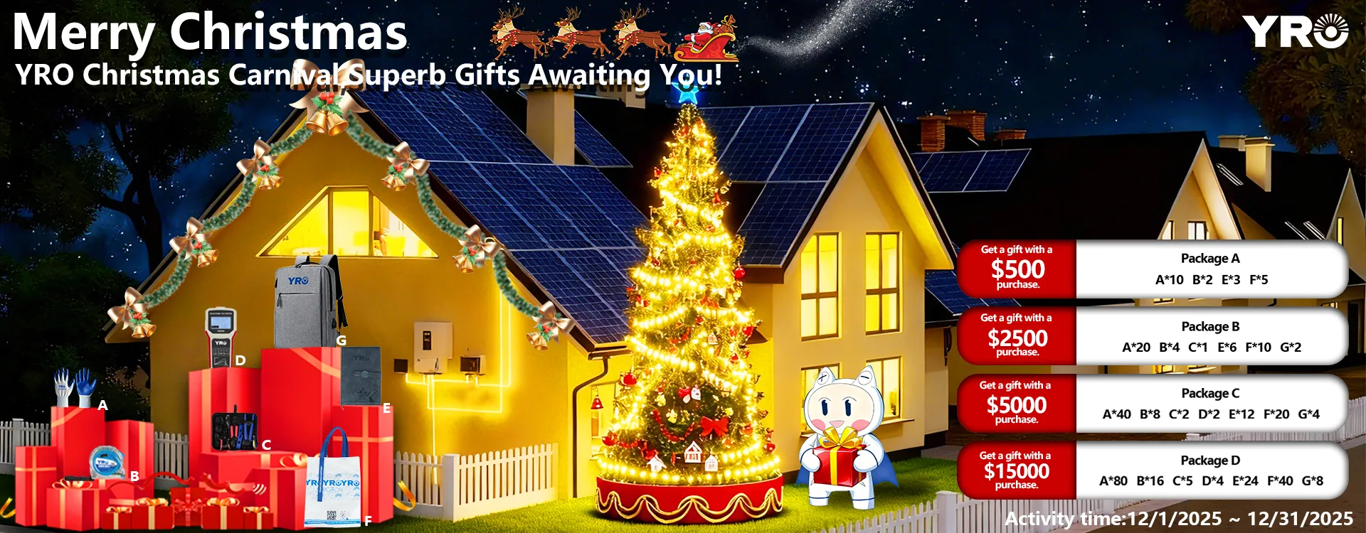 YRO Frohe Weihnachten