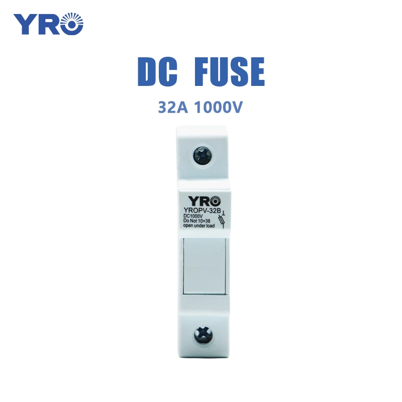 32A 1000V DC Sicherungshalter ohne Indikatorlicht