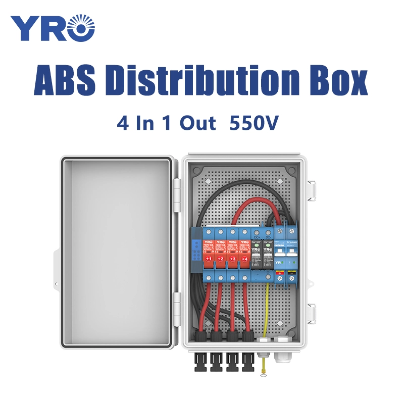 4 in 1 Out 550 V DC ABS -Verteilungsbox