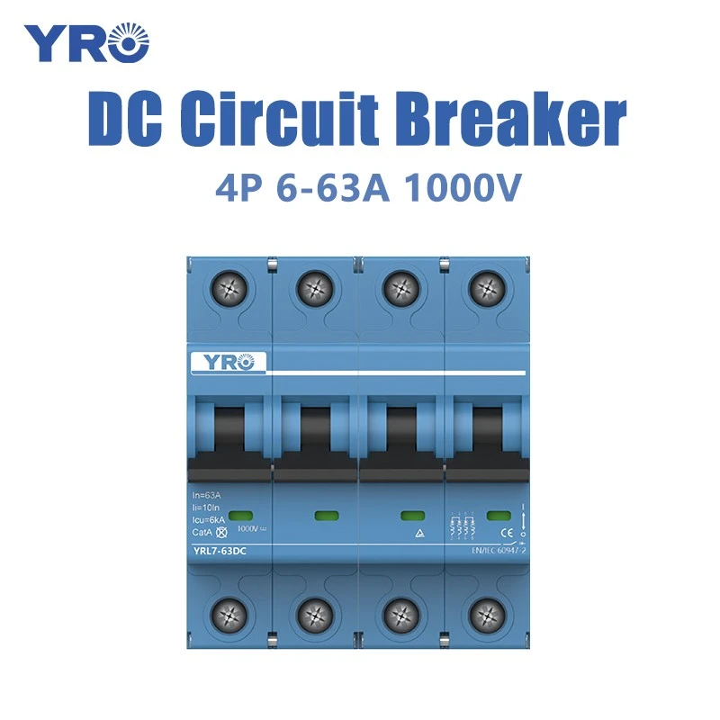 4p 6-63A 1000V DC-Leistungsschalter