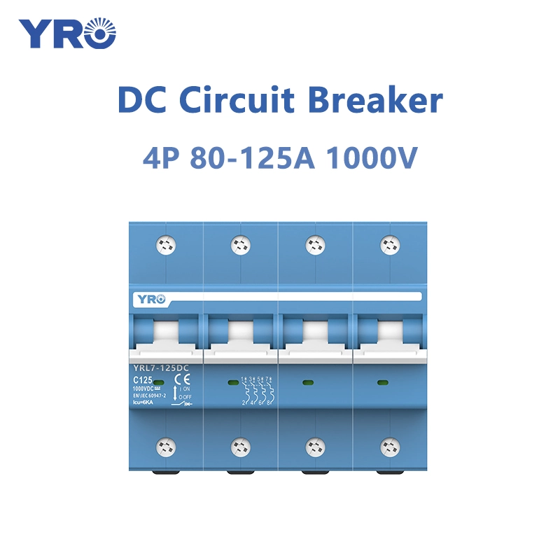 4p 80-125A 1000V DC-Leistungsschalter