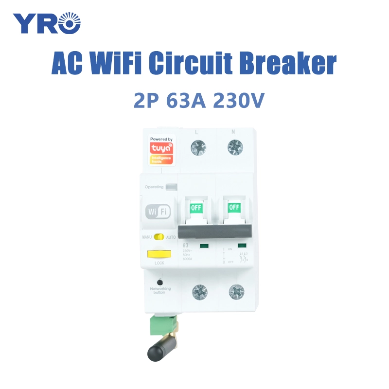 63A 2p 230 V WLAN AC -Leistungsschalter