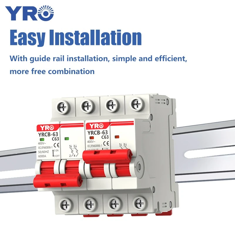2p 63a Ac Interlocking Circuit Breaker
